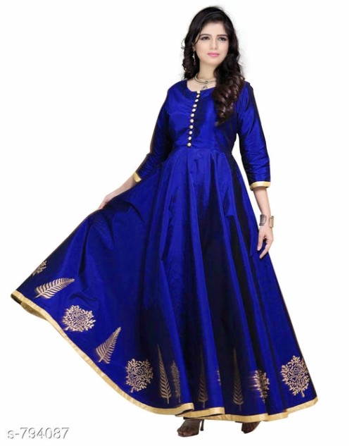 Lootkabazaar Athena Ethnic Classy Gowns BLUE (LAECGB002)